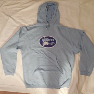 NEW HOOTERS UNISEX SWEATSHIRT HOODIE LARGE & XL